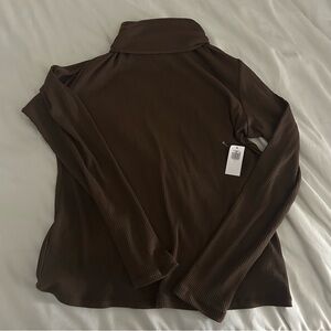Brown Old Navy Turtleneck